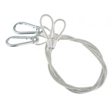 Maxbell Stage Light Cables Security Rope for Party Light for Moving Head Light Event 34.7in 5mm 2pc