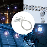 Maxbell Stage Light Cables Security Rope for Party Light for Moving Head Light Event 34.7in 5mm 2pc