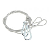 Maxbell Stage Light Cables Security Rope for Party Light for Moving Head Light Event 34.7in 6mm 2pc