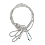 Maxbell Stage Light Cables Security Rope for Party Light for Moving Head Light Event 34.7in 6mm 2pc