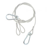 Maxbell Stage Light Cables Security Rope for Party Light for Moving Head Light Event 34.7in 6mm 2pc