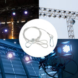 Maxbell Stage Light Cables Security Rope for Party Light for Moving Head Light Event 34.7in 6mm 2pc