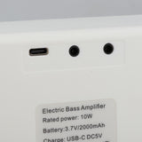 Maxbell Electric Guitar Amplifier Practice Bass Indoor Outdoor Portable Mini Speaker