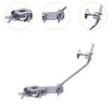 Maxbell Cowbell Clamp Attachment L Rod Hardware Metal Mount Holder Rod for Accessory