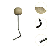 Maxbell Bass Drum Beater Percussion Instrument Accessory Kick Drum Foot Pedal Beater
