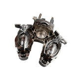 Maxbell Tom Double Ball Clamp Stainless Steel for Toms Cowbell Universal Multi Clamp