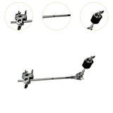 Maxbell Drum Cymbal Extension Clamp Metal Professional Drum Parts Drum Cymbal Holder Cymbal Stacker