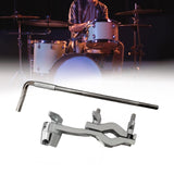 Maxbell Cowbell Percussion Mounting Bracket with L Rod for Music Instrument Drum Set