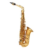 Maxbell E Flat Alto Saxophone Gold Woodwind Instrument Parts for Concert Examination