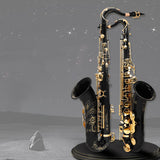 Maxbell Alto Saxophone in B Flat Brass Woodwind Instrument Parts for Gift Music Room