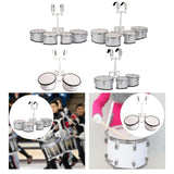 Maxbell Marching Drum Percussion Music Drum for Children Teaching Aid Class Teaching Double drums