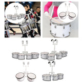 Maxbell Marching Drum Percussion Music Drum for Children Teaching Aid Class Teaching Double drums