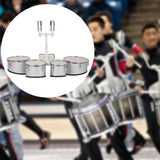 Maxbell Marching Drum Percussion Music Drum for Children Teaching Aid Class Teaching Four drums