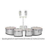 Maxbell Marching Drum Percussion Music Drum for Children Teaching Aid Class Teaching Four drums