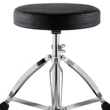 Maxbell Drum Seat Stool Height Adjustable Folding Drum Chair for Performers Drummers