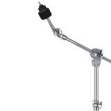 Maxbell Hi Hat Tripod Stand Cymbal Arm 3 Braced Legs Drum Stand for Percussion Parts