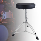 Maxbell Drum Throne Seat Guitar Drum Chair for Instrument Players Adults Performance