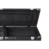 Maxbell Electric Bass Guitar Case Portable Square Protective Professional Hard Shell