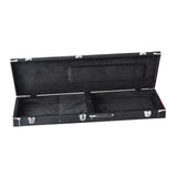 Maxbell Electric Bass Guitar Case Portable Square Protective Professional Hard Shell