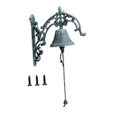 Maxbell Door Bell Iron Wall Mounted Dinner Bell for Front Entrances Weddings Porches
