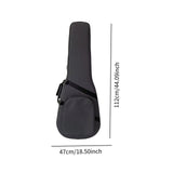 Maxbell 41 inch Folk Guitar Case Professional Portable Dustproof Electric Guitar Bag Gray