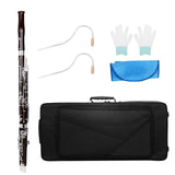 Maxbell Wood Bassoon Instrument C Key Orchestra for Practice Beginners Grading Exams