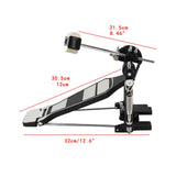 Maxbell Single Drum Pedal Drum Set Kit Replacement Drummer Gifts Drum Step on Hammer