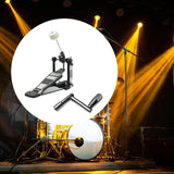 Maxbell Bass Drum Pedal Hardware Single Chain Drive Drum Step on Beater for Beginner