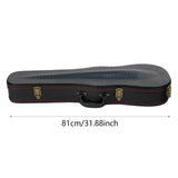 Maxbell 4/4 Cello Travel Case Sturdy Adjustable Backpack Straps for Gig Outdoor Gift Black