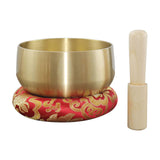 Maxbell Tibetan Bowl Set Mindfulness Yoga with Mallet for Office Friends Men 6inch