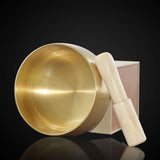 Maxbell Tibetan Bowl Set Mindfulness Yoga with Mallet for Office Friends Men 6inch