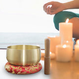Maxbell Tibetan Bowl Set Mindfulness Yoga with Mallet for Office Friends Men 5inch
