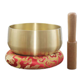 Maxbell Tibetan Bowl Set Mindfulness Yoga with Mallet for Office Friends Men 5inch