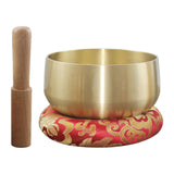 Maxbell Tibetan Bowl Set Mindfulness Yoga with Mallet for Office Friends Men 5inch