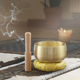 Maxbell Tibetan Bowl Set Mindfulness Yoga with Mallet for Office Friends Men 4inch