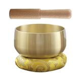 Maxbell Tibetan Bowl Set Mindfulness Yoga with Mallet for Office Friends Men 4inch