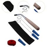 Maxbell Piano Tuning Equipment L Shaped Piano Tool for Instrument Accessories Repair
