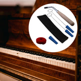 Maxbell Piano Tuning Equipment L Shaped Piano Tool for Instrument Accessories Repair