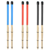 Maxbell Bamboo Drumsticks Quiet 15.75 inch Length for Rock Band Acoustic Performance red