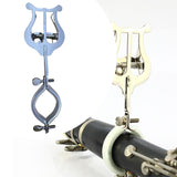 Maxbell Clarinet Lyre Holder Clarinet Oboe Sheet Music Clip for Beginners Practicing