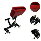 Maxbell Bass Drum Cowbell Mounting Bracket Noisemakers Metal Drum Kit with Cow Bells