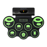 Maxbell Electronic Drum Set Practice Drum Pad Machine for Professional Children Gift