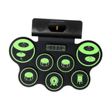 Maxbell Electronic Drum Set Practice Drum Pad Machine for Professional Children Gift