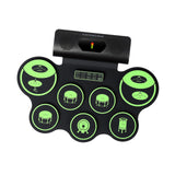Maxbell Electronic Drum Set Practice Drum Pad Machine for Professional Children Gift