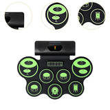 Maxbell Electronic Drum Set Practice Drum Pad Machine for Professional Children Gift