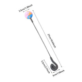 Maxbell Music Instrument Mallet Versatile for Meditation Acoustic Percussion Players double head