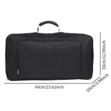 Maxbell Guitar Effects Pedal Board Bag Storage Bag for Studio Rehearsals Performance