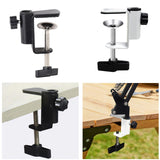 Maxbell Desk Table Mount Clamp Accessories Protective Arm Stand for Microphone Black