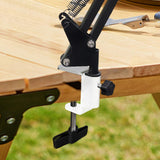 Maxbell Desk Table Mount Clamp Accessories Protective Arm Stand for Microphone White