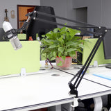 Maxbell Desk Table Mount Clamp Accessories Protective Arm Stand for Microphone White